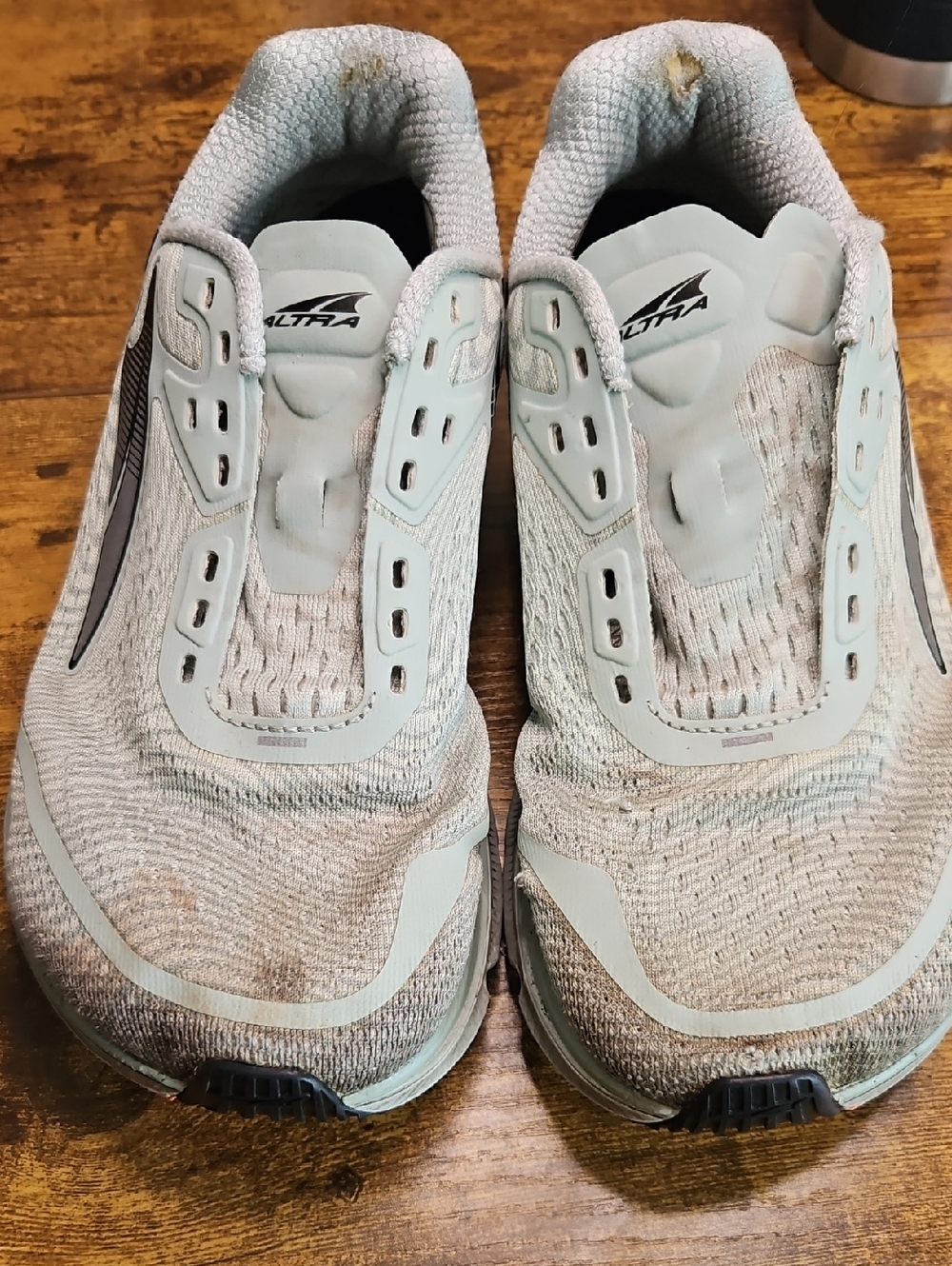 Altra Women's Light Blue and Black Road Running Shoes